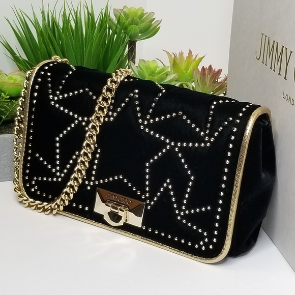 Jimmy Choo Handbags - 🆕️💥HOST PICK💥Jimmy Choo Velvet Clutch💥